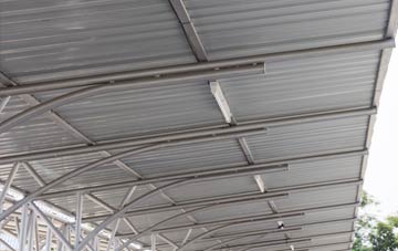 installing High Hill metal roofing